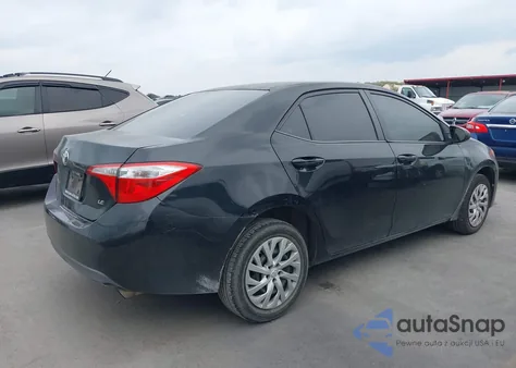 2014 Toyota Corolla Le из США, поврежденный, VIN 2T1BURHE5EC013258